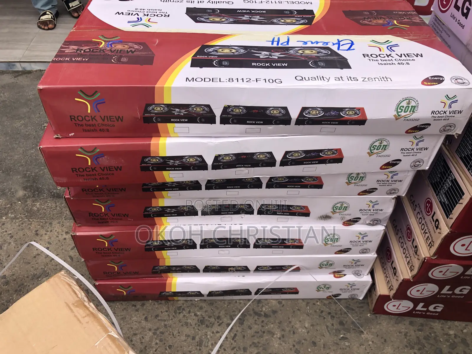 LG Glass Top Table Cooker