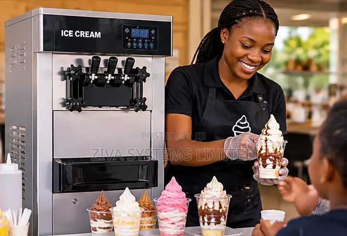 Commercial Ice Cream Machine for Rent in Abuja – Events & Parties