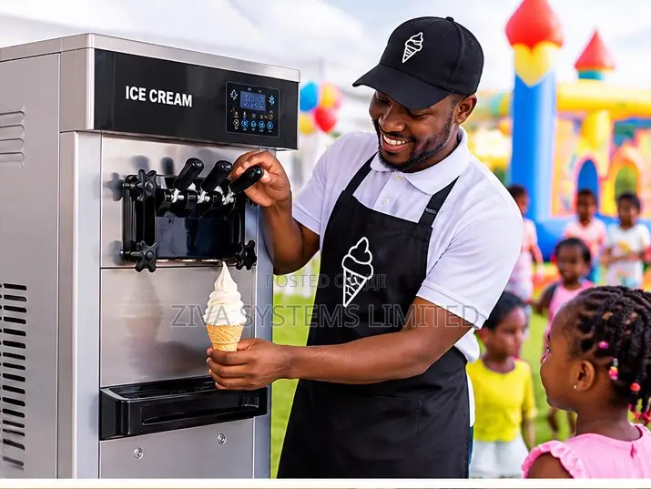 Commercial Ice Cream Machine for Rent in Abuja – Events & Parties