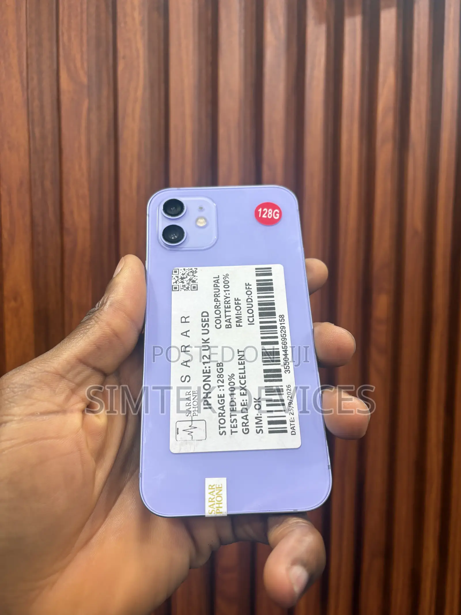 Apple iPhone 12 128 GB Purple