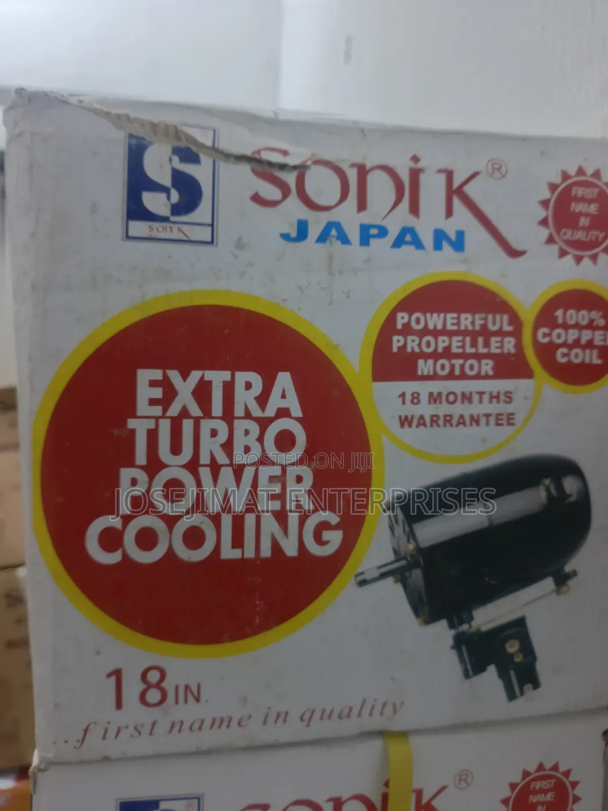 Sonik Industrial Wall Fan