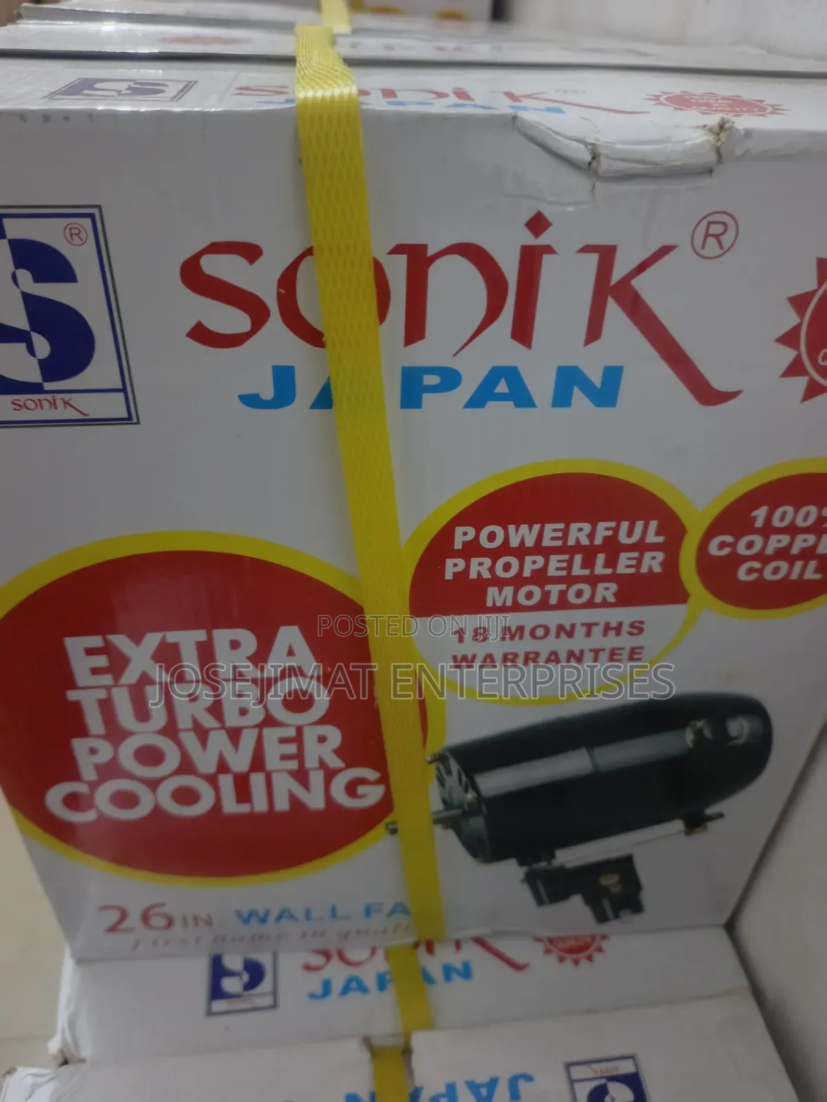 Sonik Industrial Wall Fan