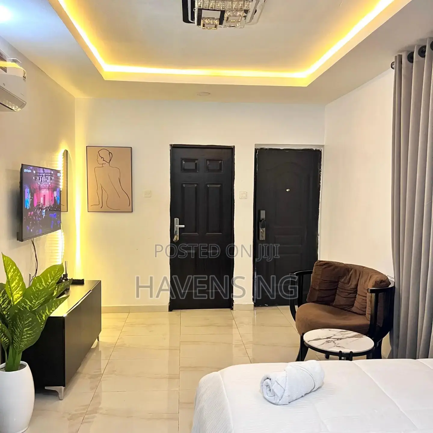 Studio en-Suite Apartment in Gwarimpa, Abuja