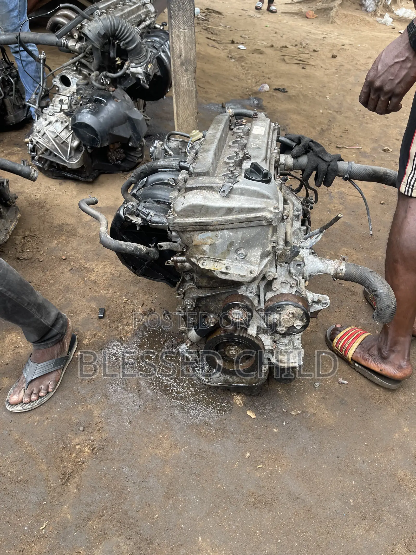 Toyota Camry 2008 Engine and Gear Box 2az