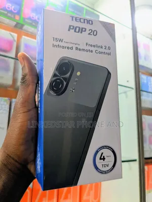 New Tecno Pop 20 128 GB Black
