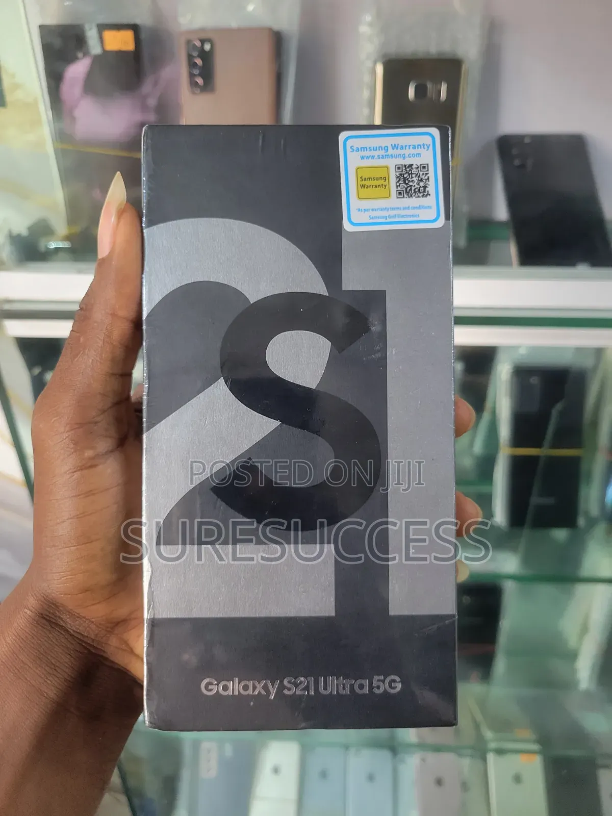 New Samsung Galaxy S21 Ultra 5G 256 GB Black