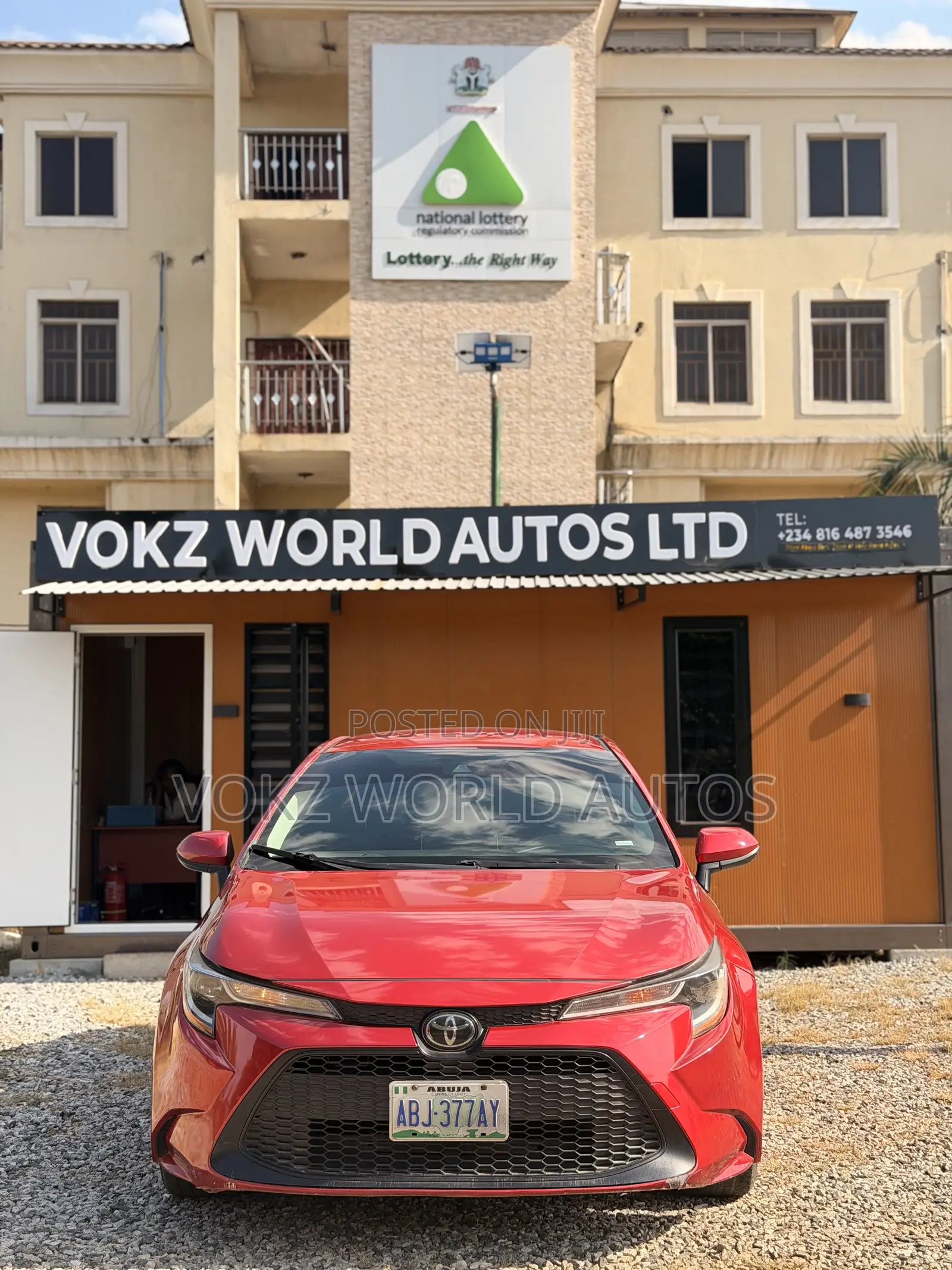 Toyota Corolla 2019 Red