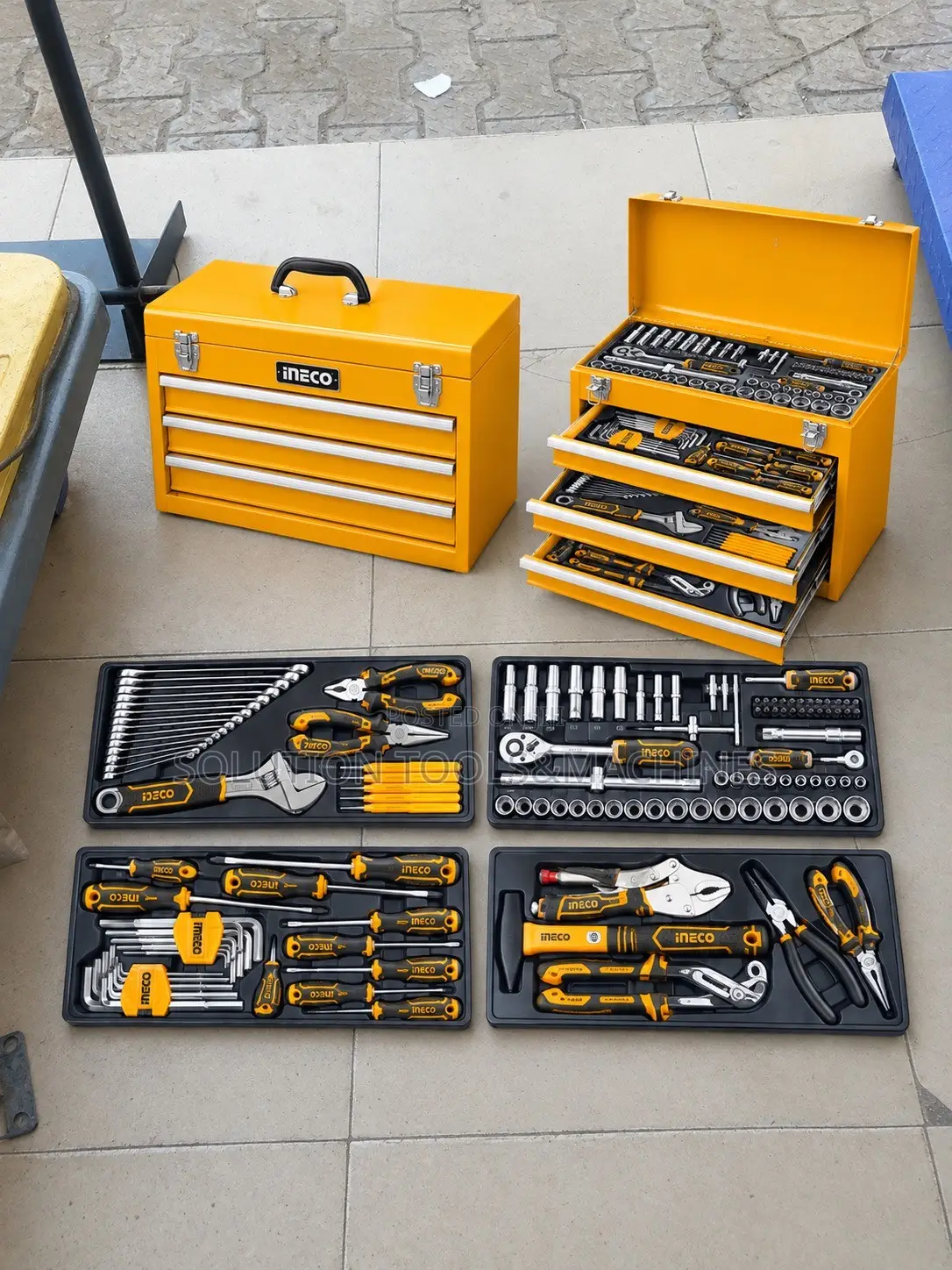 Ingco Mechanical Tool Box 132piece Set
