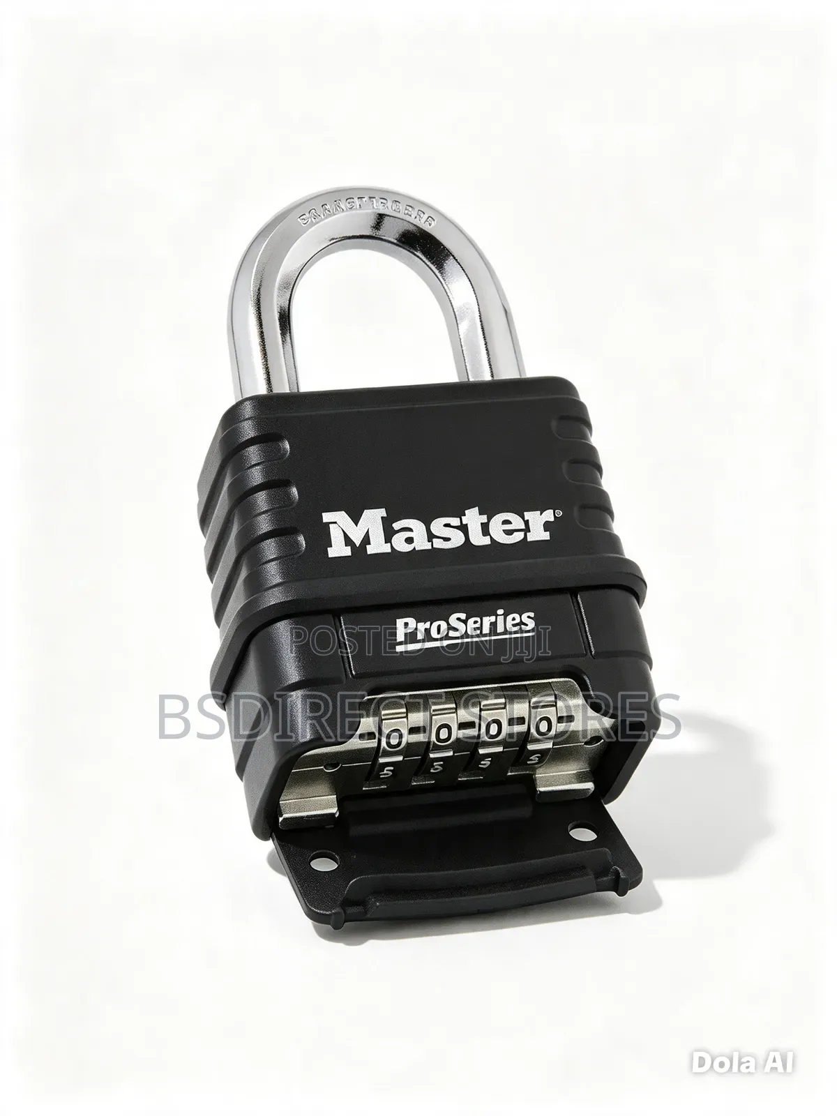 Master Lock Weather Tough Black Zinc Combination Padlock (H)46mm W57mm