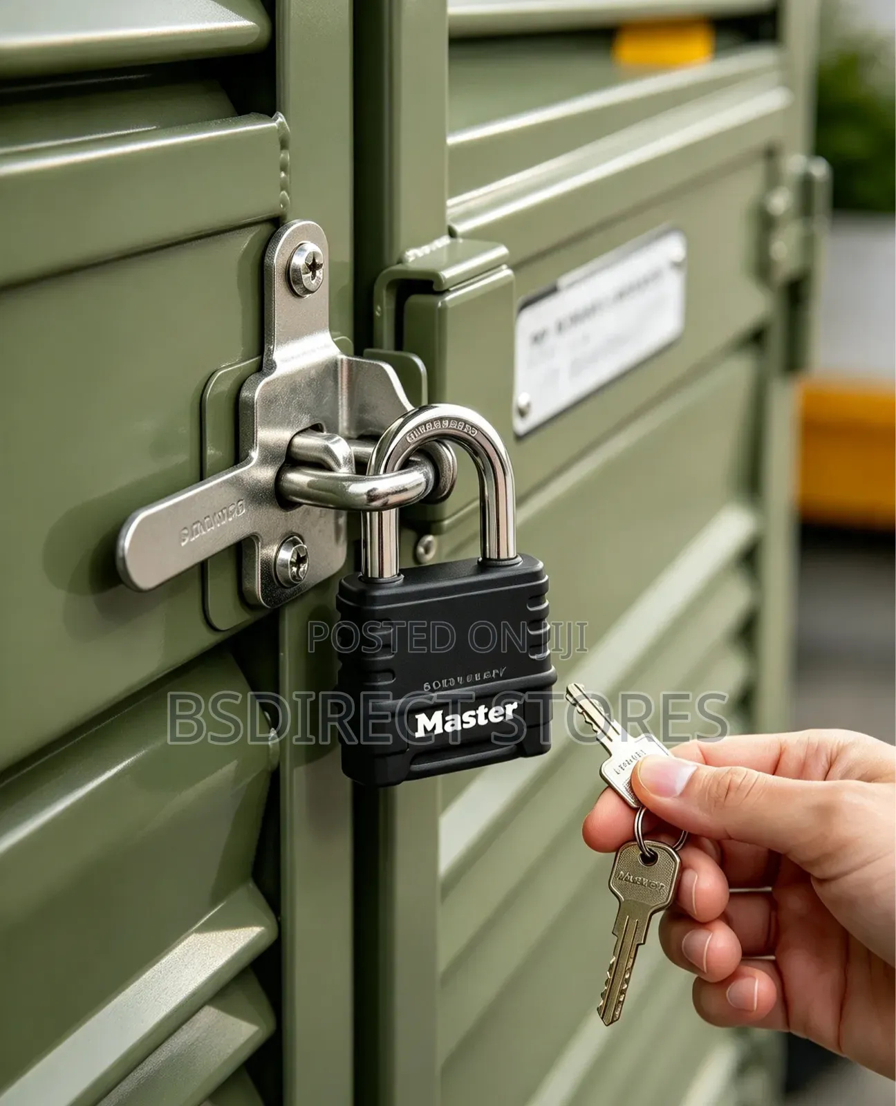 Master Lock Weather Tough Black Zinc Combination Padlock (H)46mm W57mm
