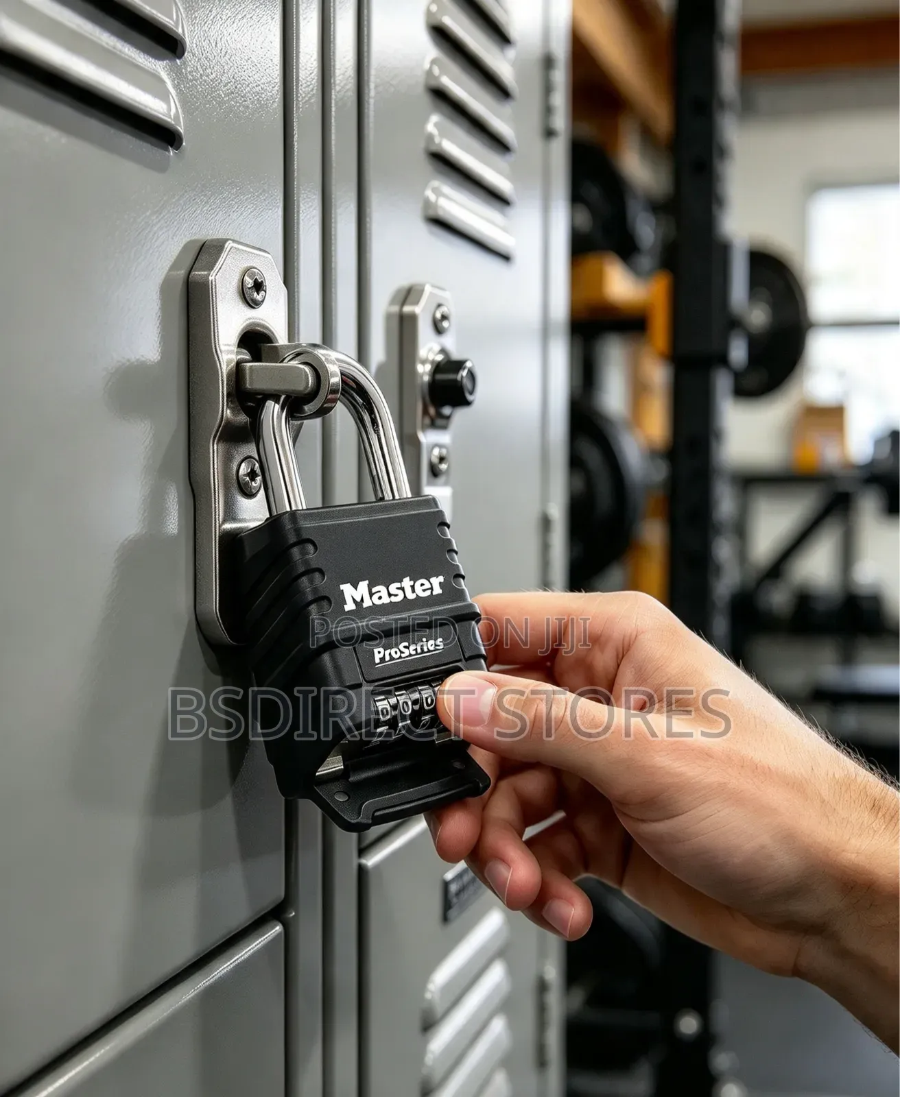 Master Lock Weather Tough Black Zinc Combination Padlock (H)46mm W57mm