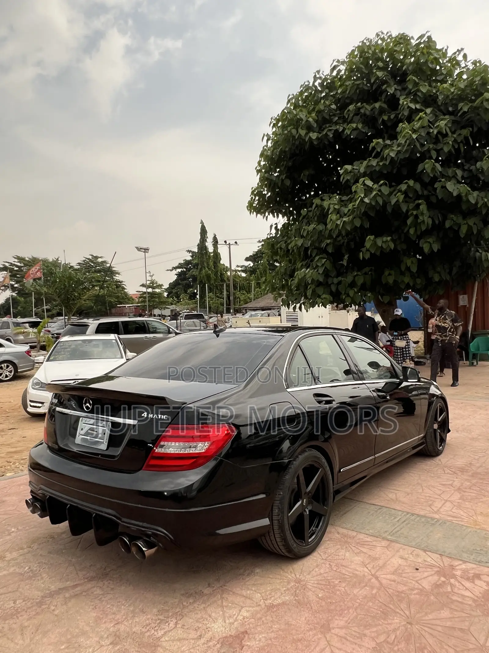 Mercedes-Benz C300 Sport 4Matic Sedan AWD (3.5L 6cyl 7A) 2013 Black