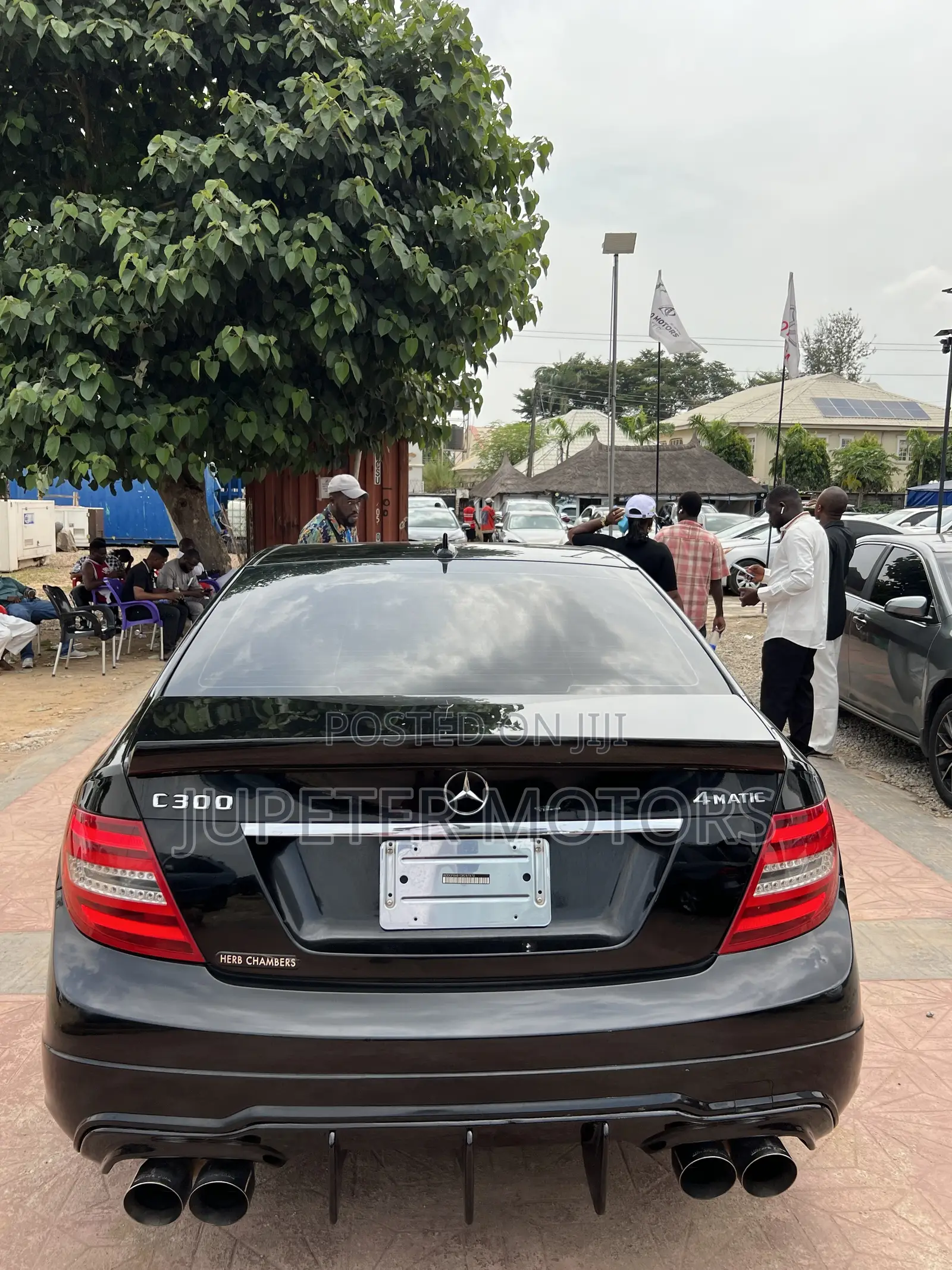 Mercedes-Benz C300 Sport 4Matic Sedan AWD (3.5L 6cyl 7A) 2013 Black
