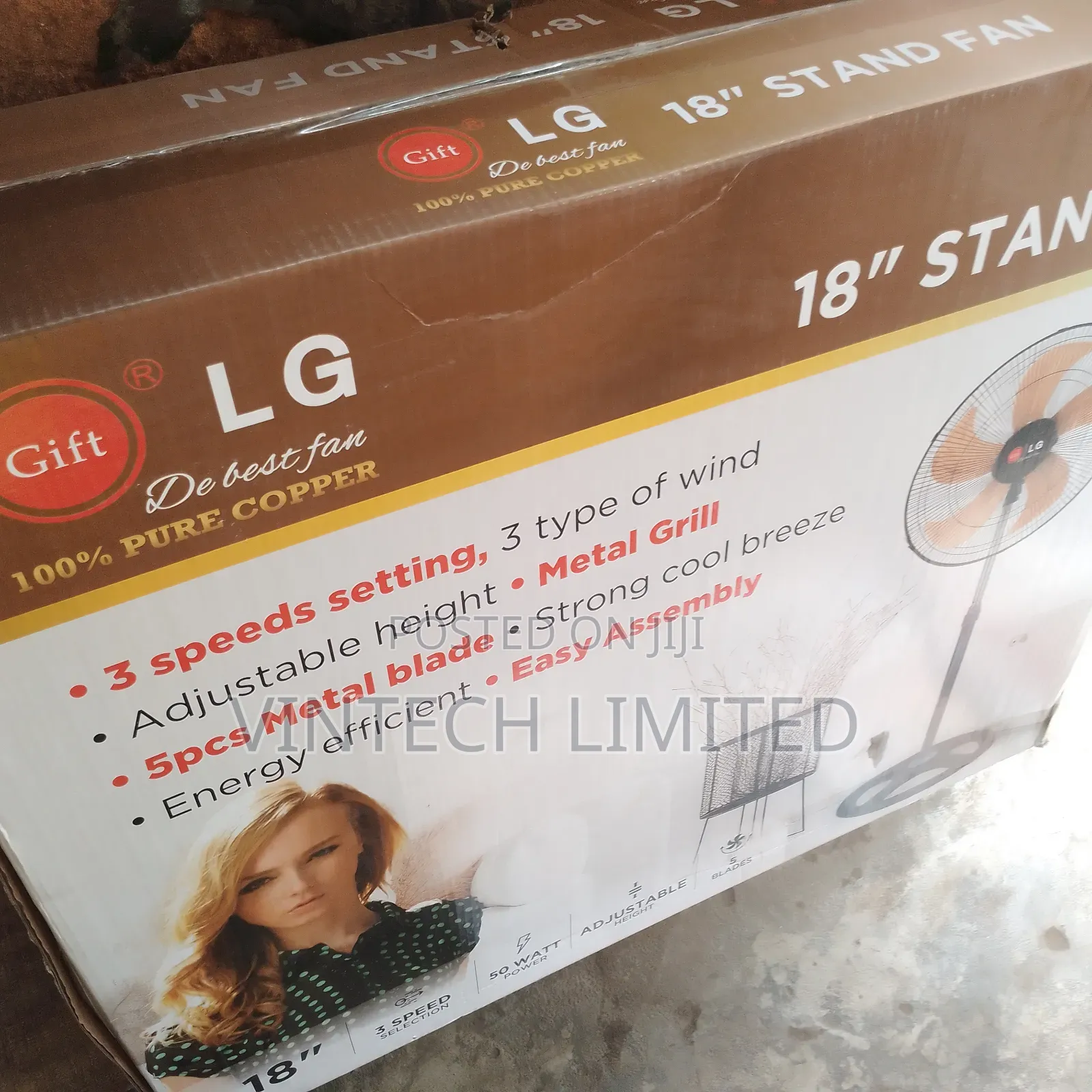 LG 18 Inches Standing Fan