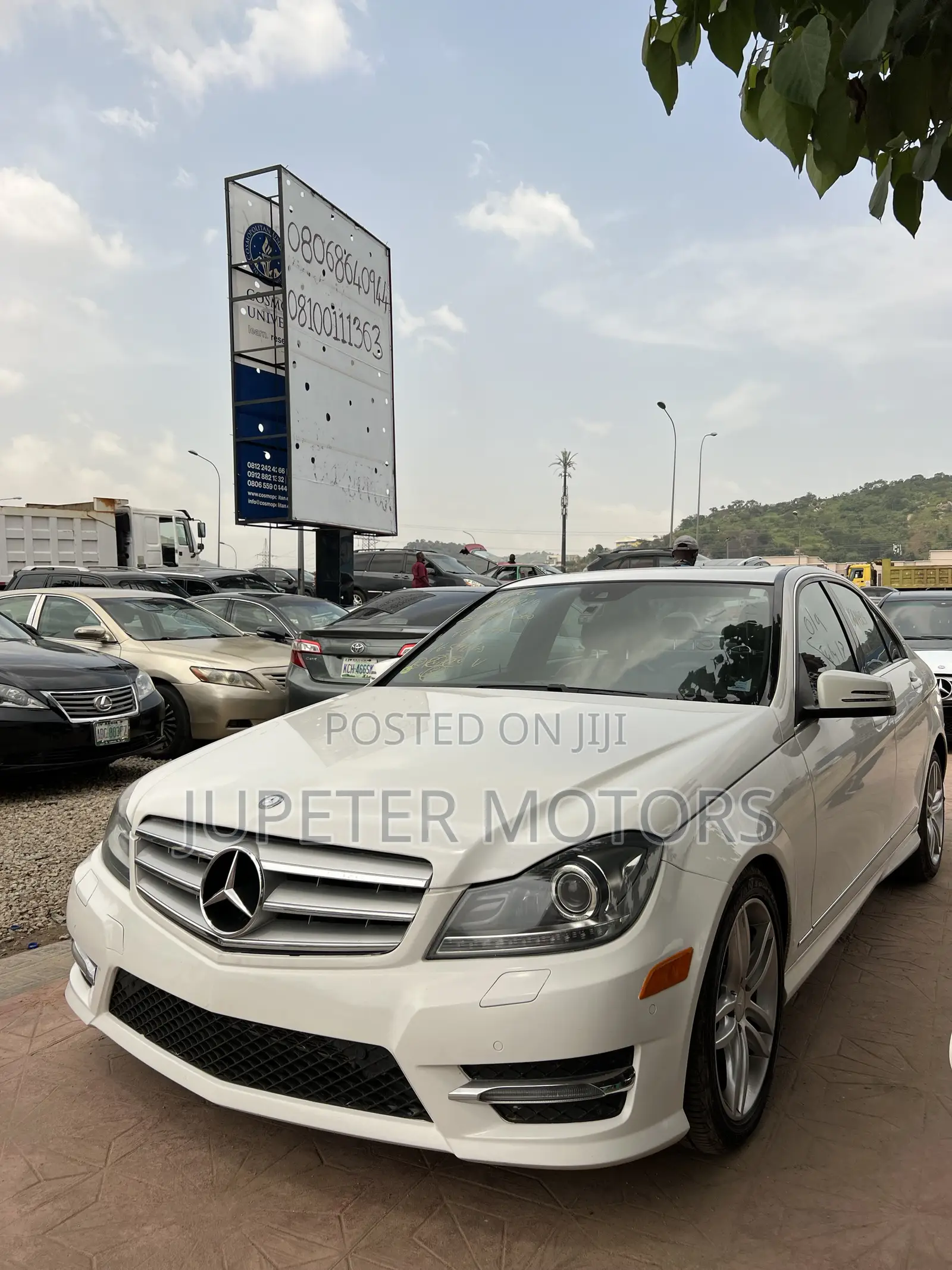 Mercedes-Benz C300 Sport 4Matic Sedan AWD (3.5L 6cyl 7A) 2013 White