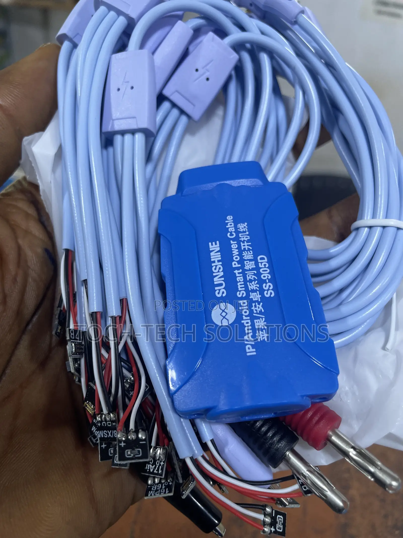 Sunshine iPhone & Android Power Boot Cable 905D