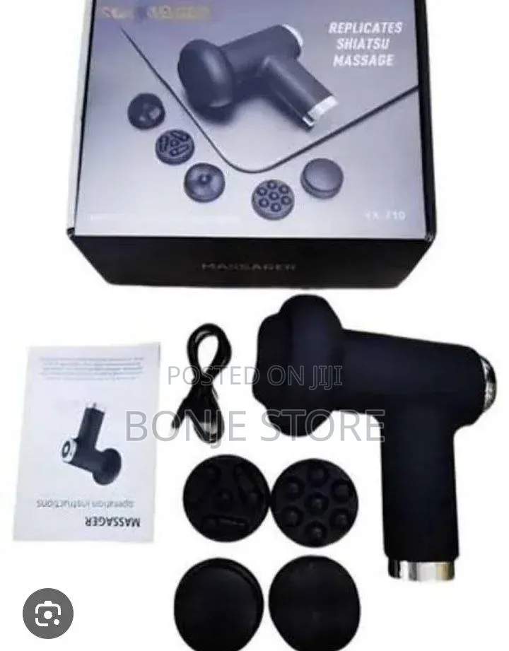 YX-710 Shiatsu Massage Gun With 4 Head - Deep Tissue Massage