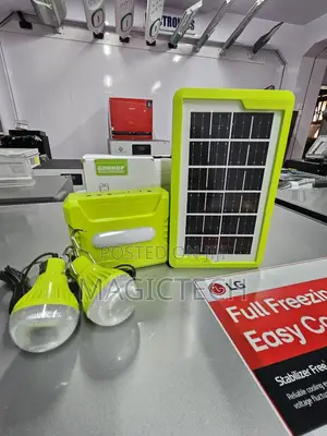 Suntrick Small Solar Power Pack With Solar Panel and LED Bulbs