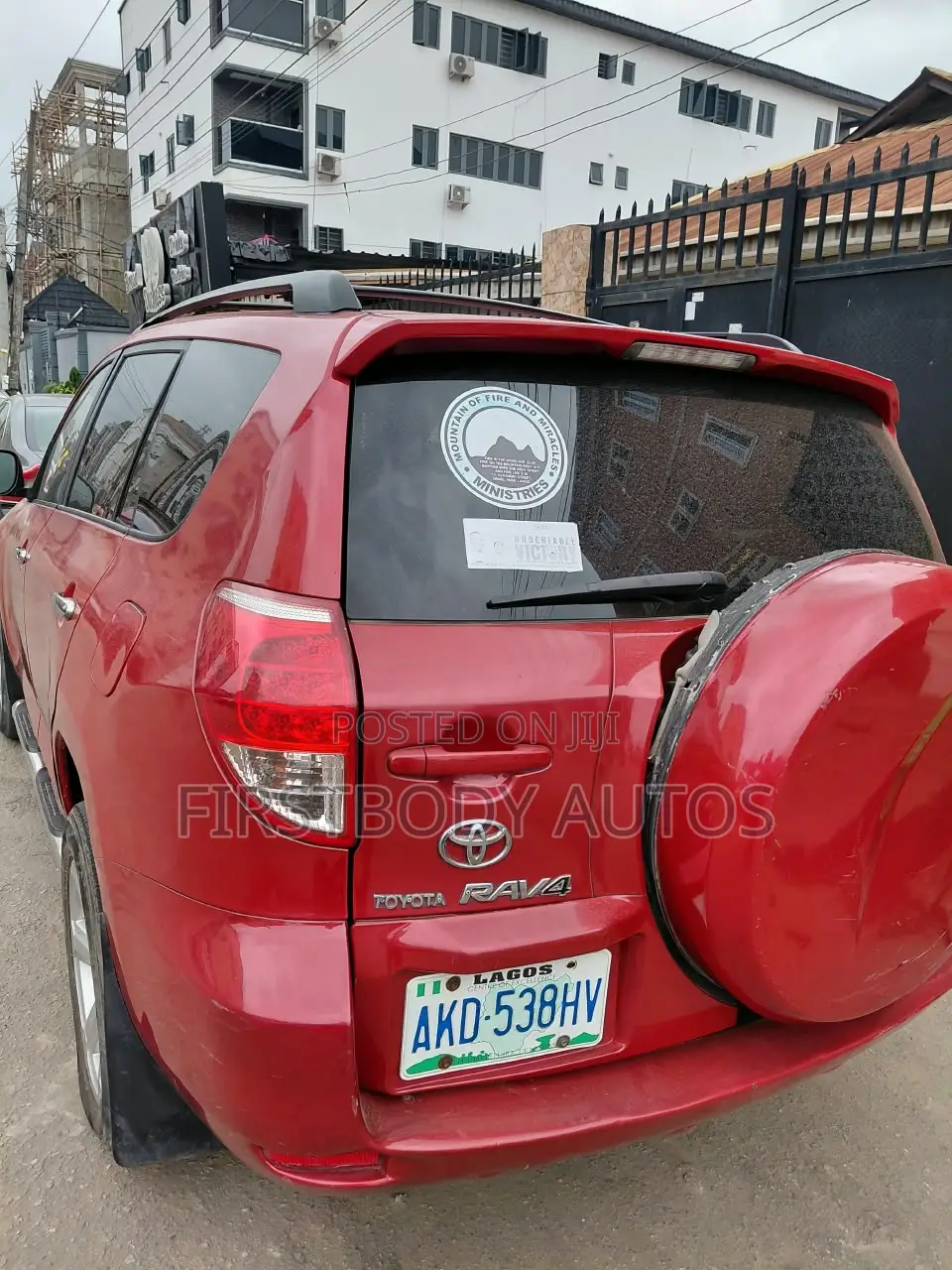 Toyota RAV4 2008 Red