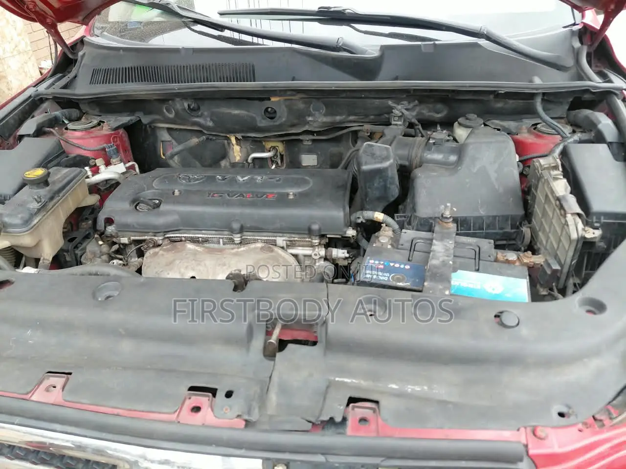 Toyota RAV4 2008 Red