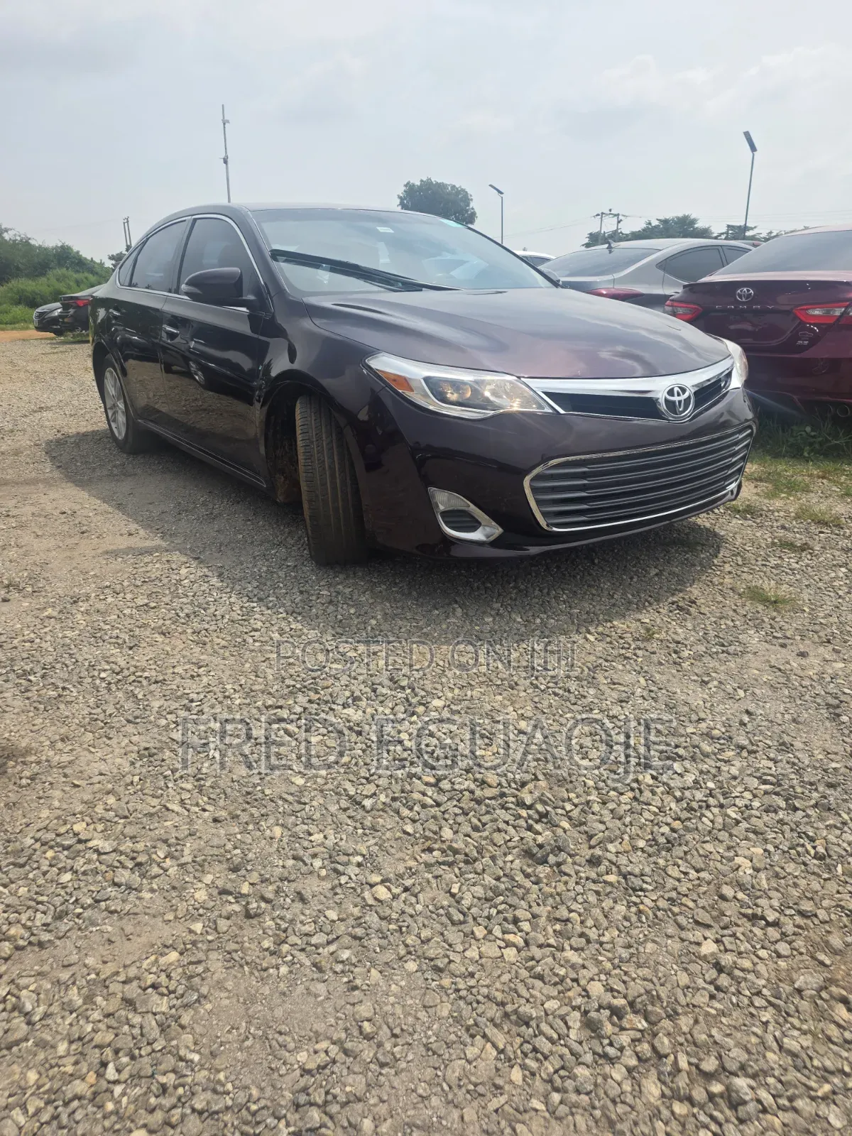 Toyota Avalon XLE Sedar FWD (3.5L 6cyl 6A) 2013 Red