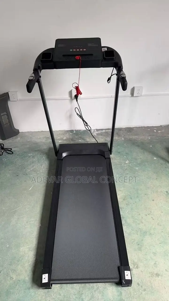 Home Gym Treadmill Machine With LCD Screen Mechanical Driving Type