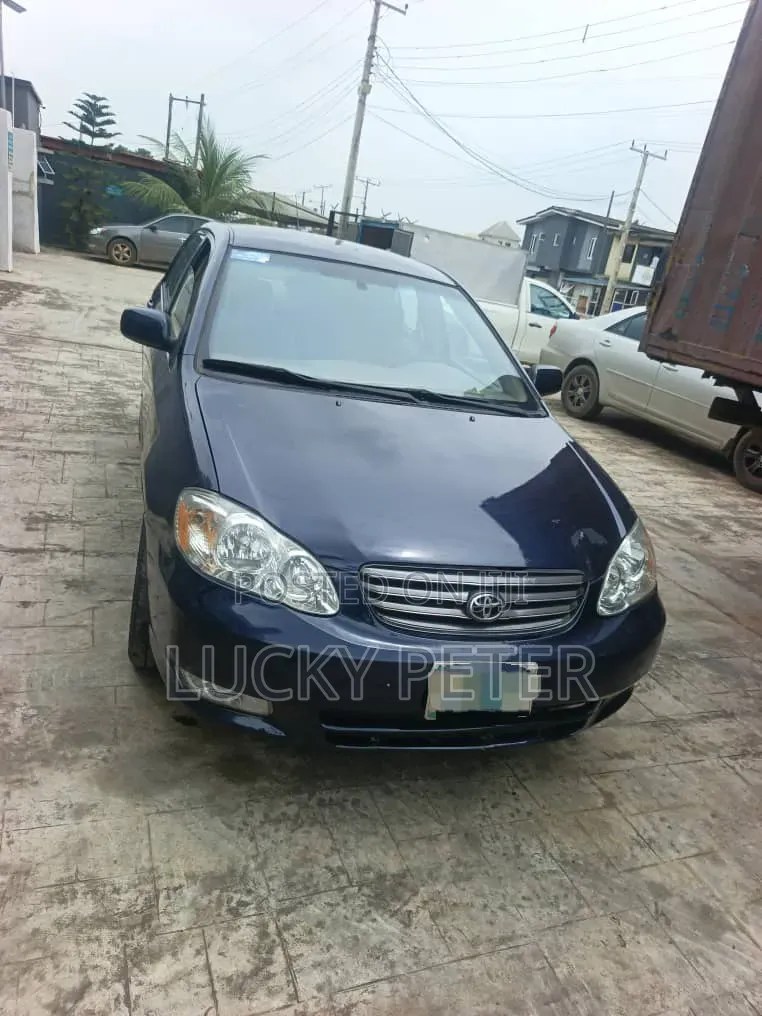 Toyota Corolla 2004 Blue