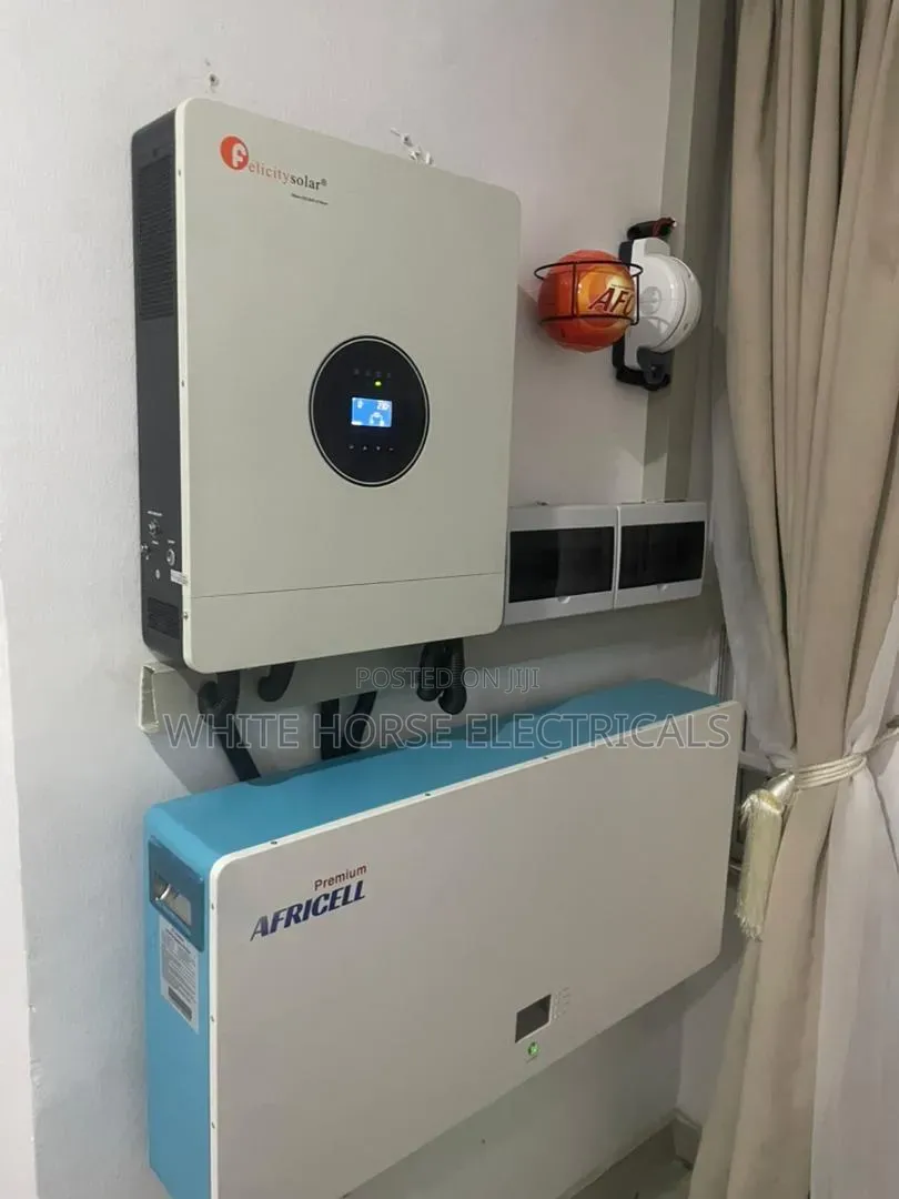12kva Felicity Hybrid Inverter With 10kwh Africell Lithium Battery