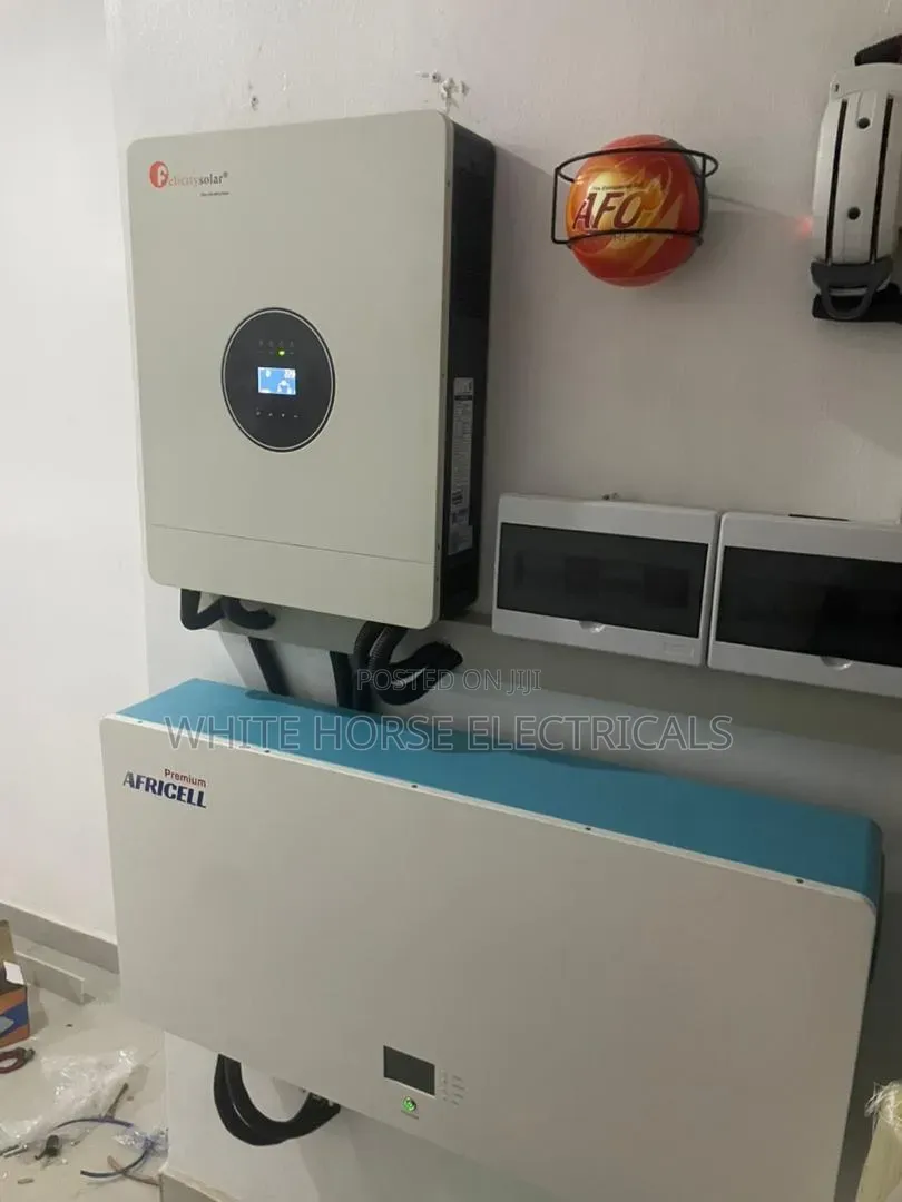 12kva Felicity Hybrid Inverter With 10kwh Africell Lithium Battery