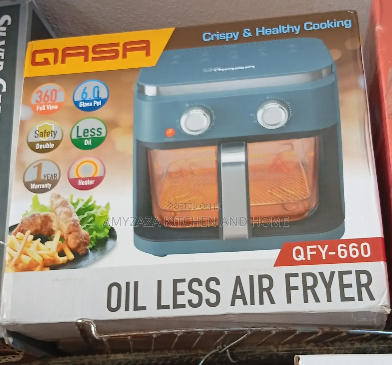 QASA QFY-660 Oil Less Air Fryer,