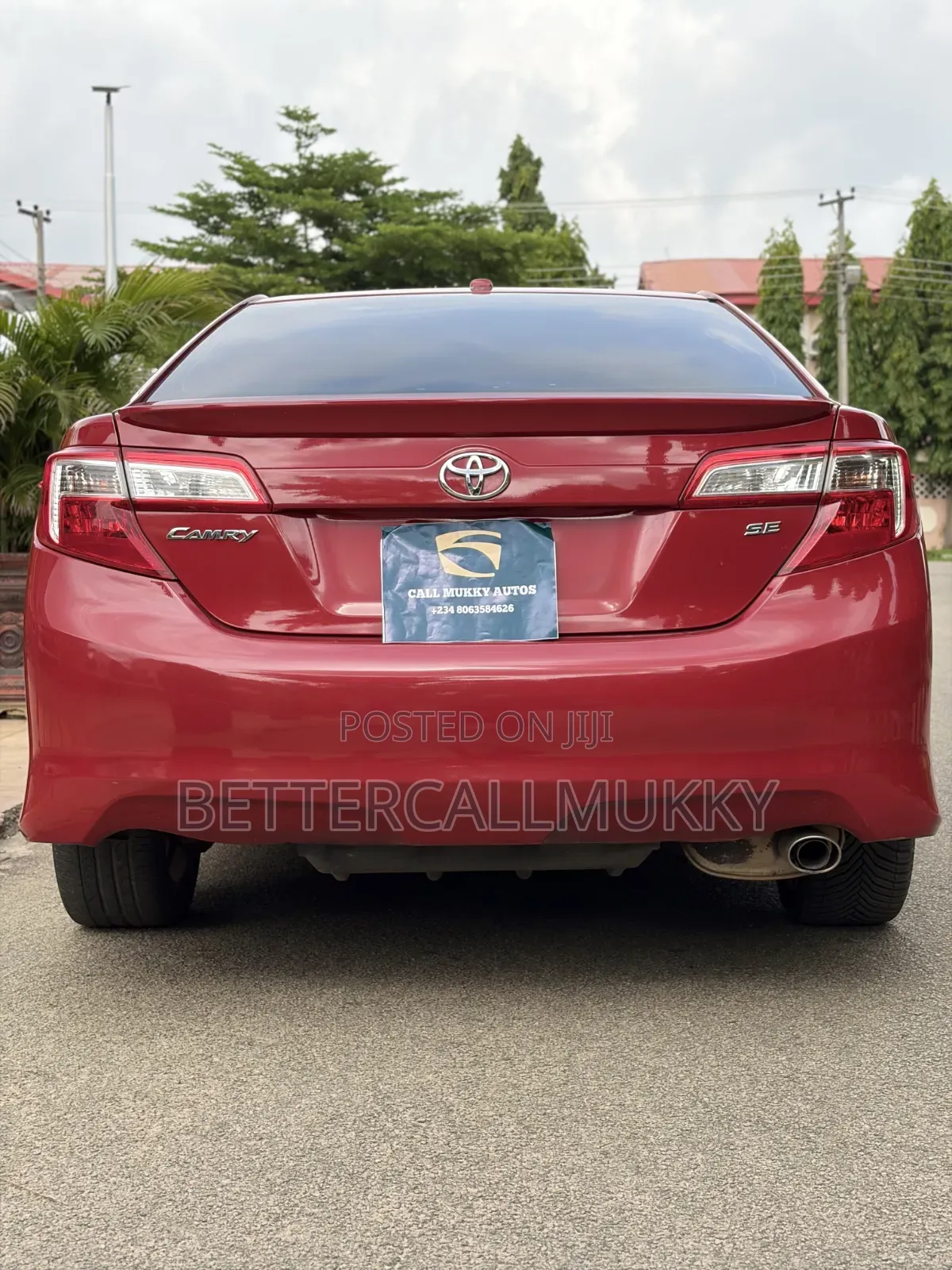 Toyota Camry SE 4dr Sedan (2.5L 4cyl 6A) 2014 Red