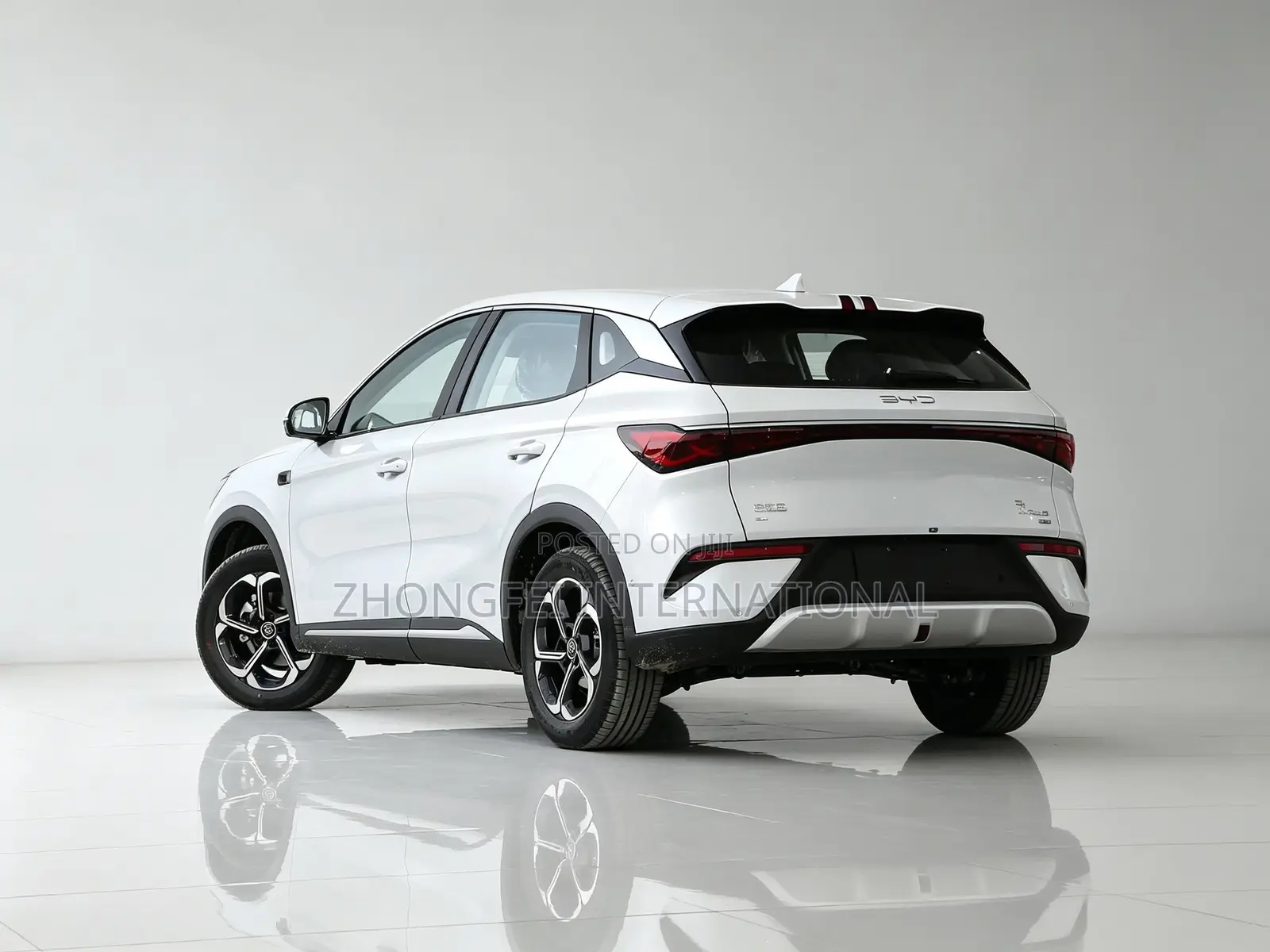 New BYD Yuan Plus 2025 White