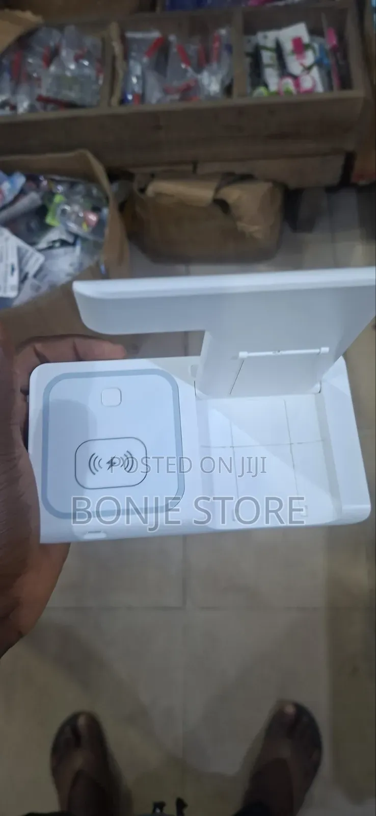 3in1 15w Wireless Fast Charging Port Dock Station
