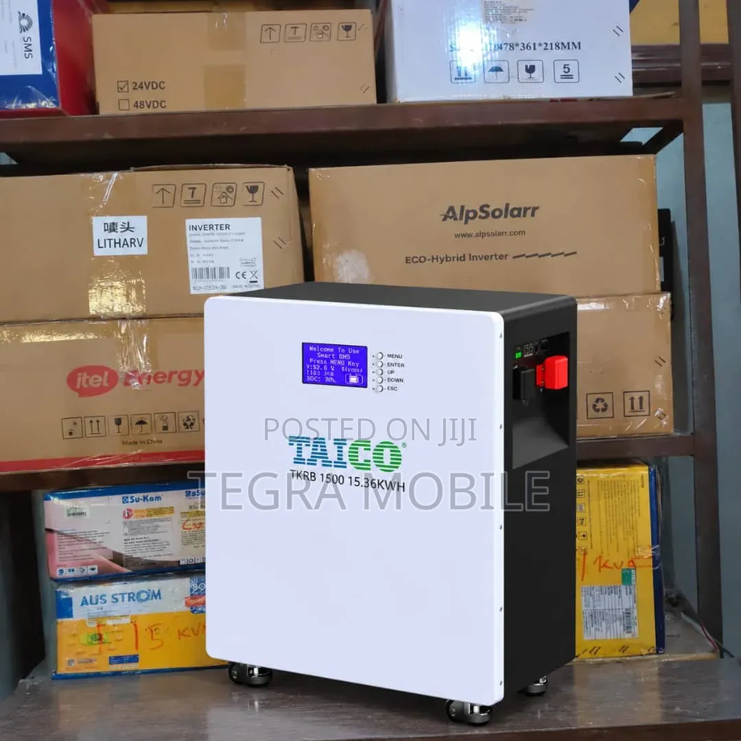 Taico 15kwh Lithium Battery 51.2v