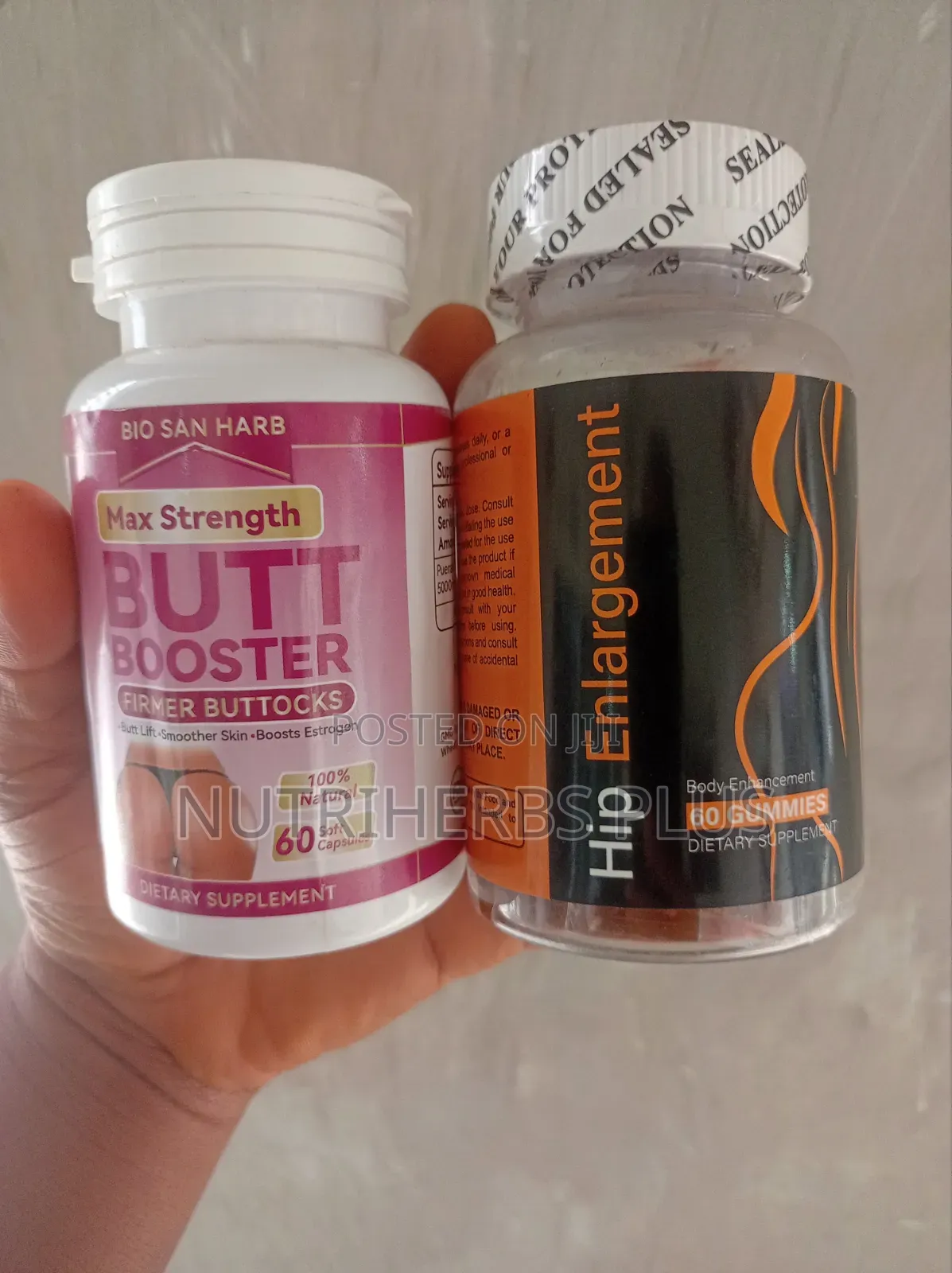 Hip Enlargement and Butt Booster Capsules (For Hip Enhancement)