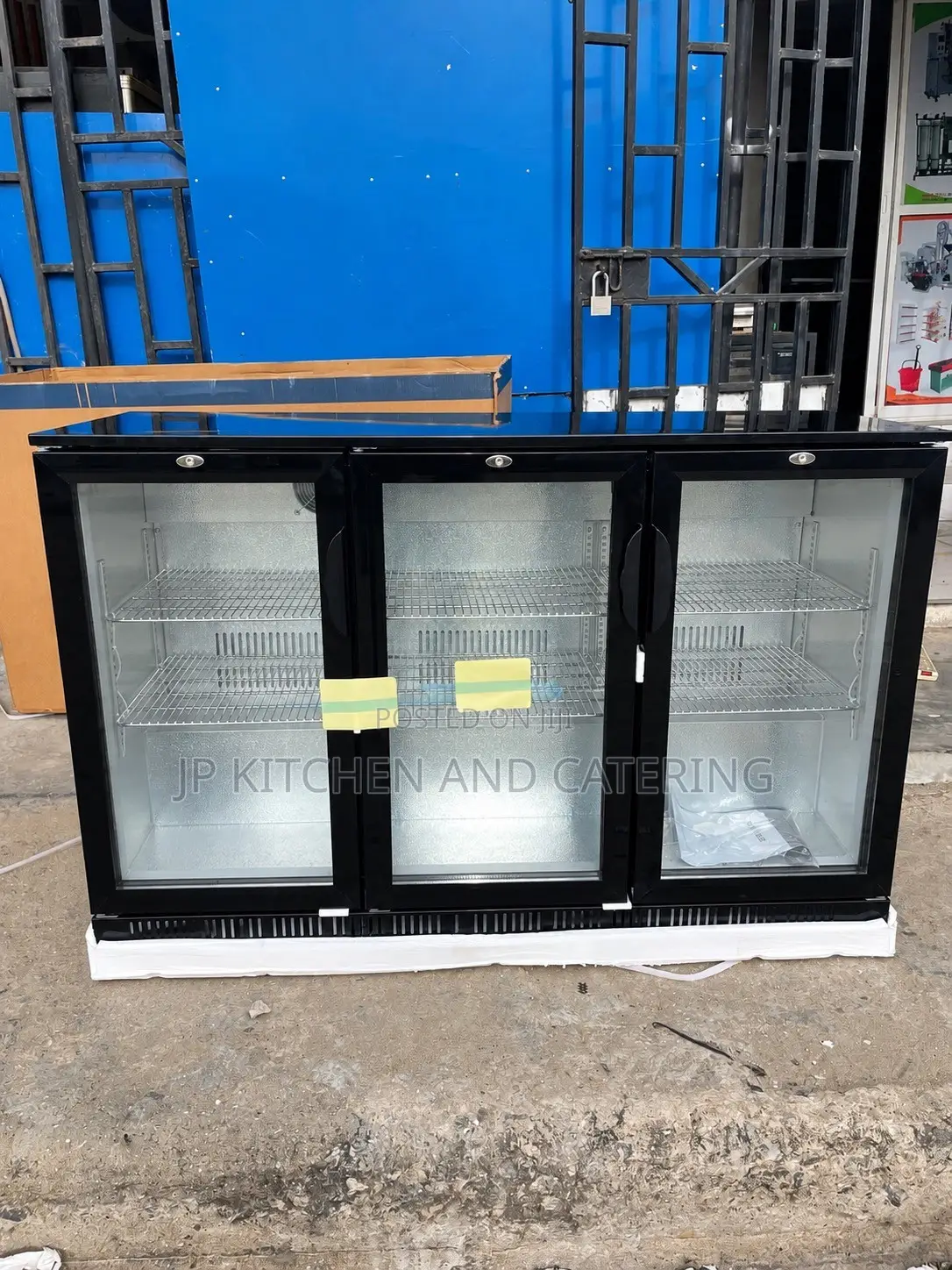 3-Door Commercial Display Chiller Refrigerator
