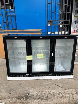 3-Door Commercial Display Chiller Refrigerator