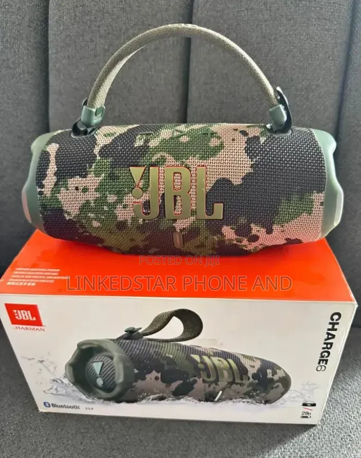 JBL Charge 6 - Portable Waterproof & Drop-Proof Bluetooth Speaker