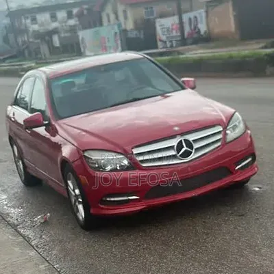 Mercedes-Benz C300 Luxury 4Matic Sedan AWD (3.0L 6cyl 7A) 2010 Red