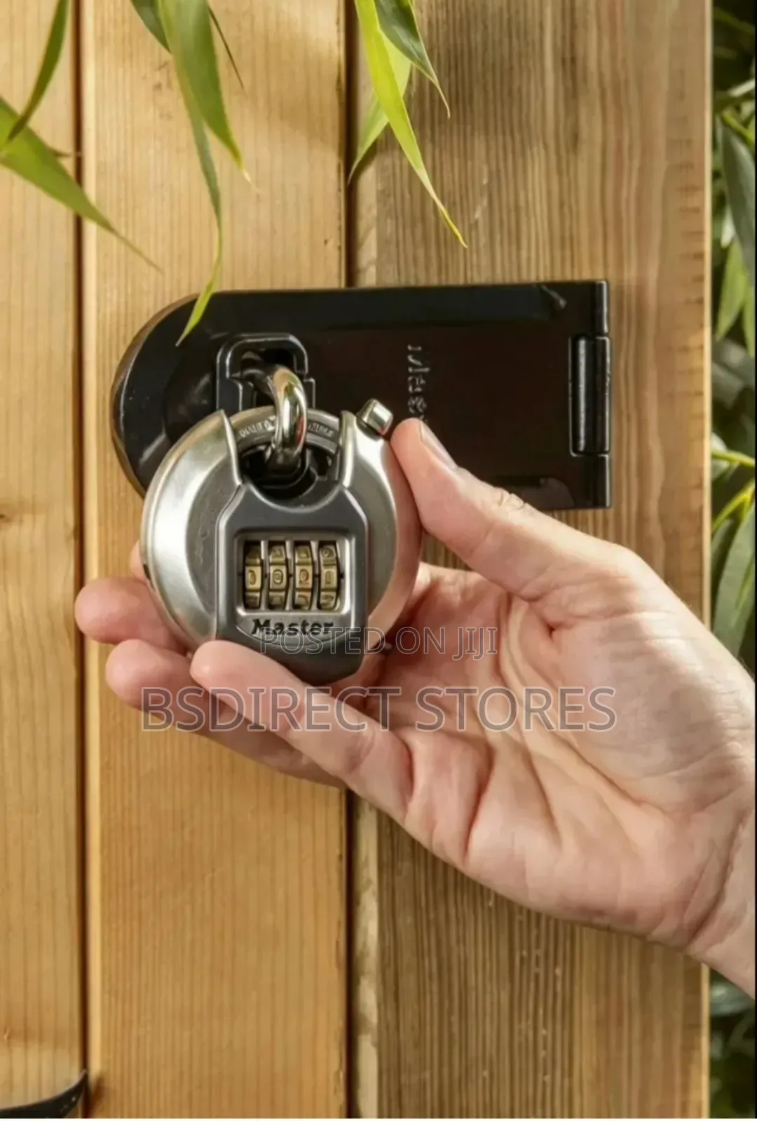Master Lock Excell Weatherproof Combination Disc Padlock Silver 70mm