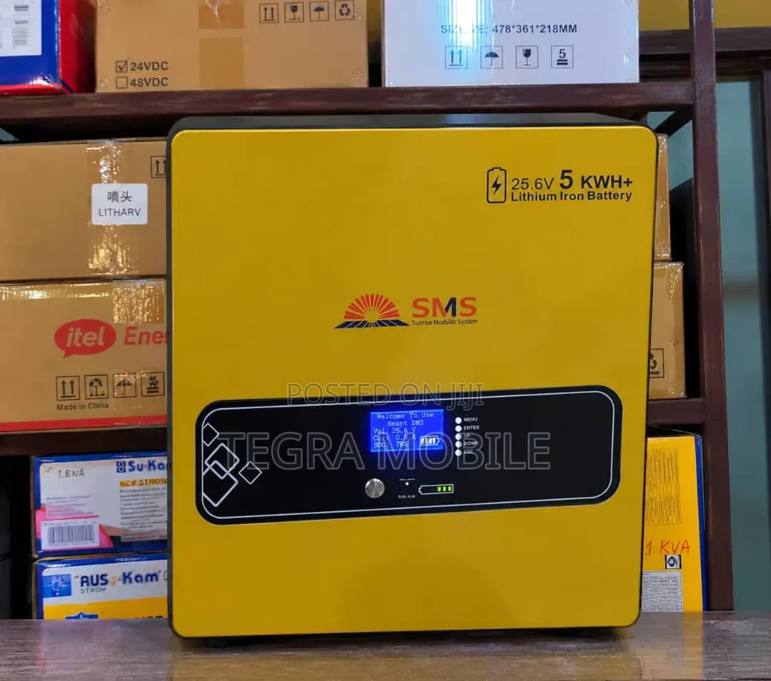 5kwh 24V SMS Lithium Battery