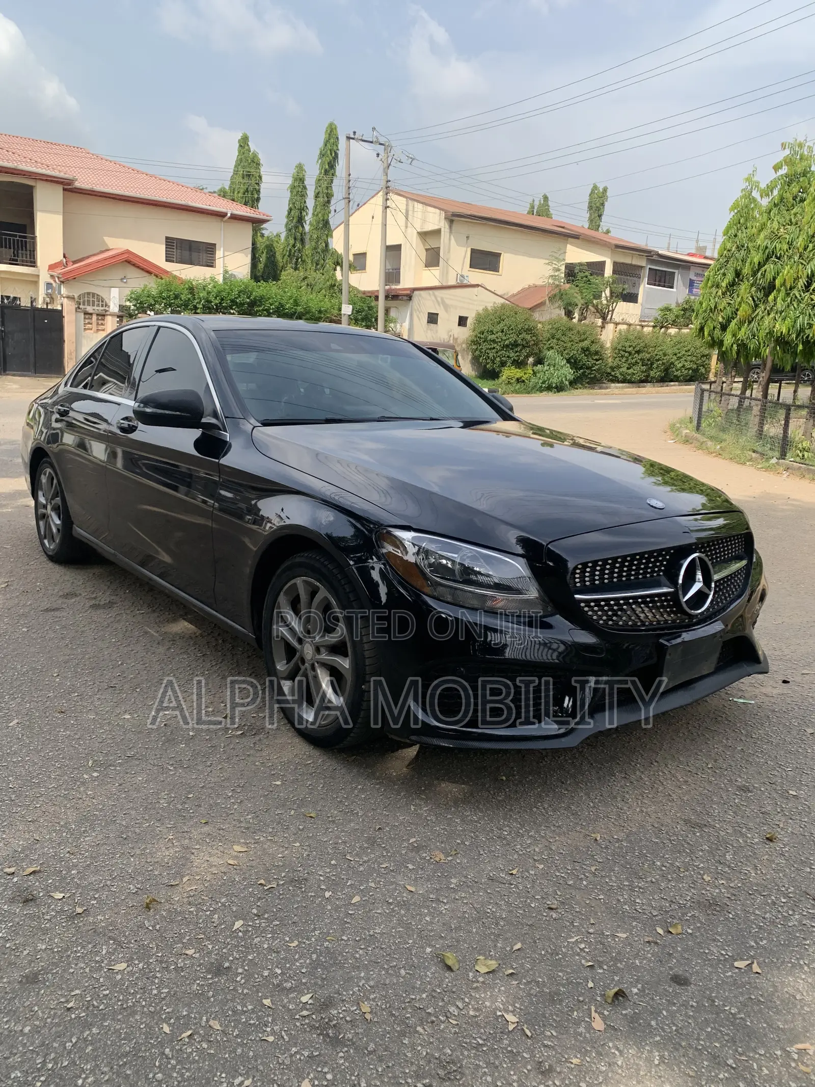 Mercedes-Benz C300 Base 4Matic Sedan AWD (2.0L 4cyl 7A) 2017 Black