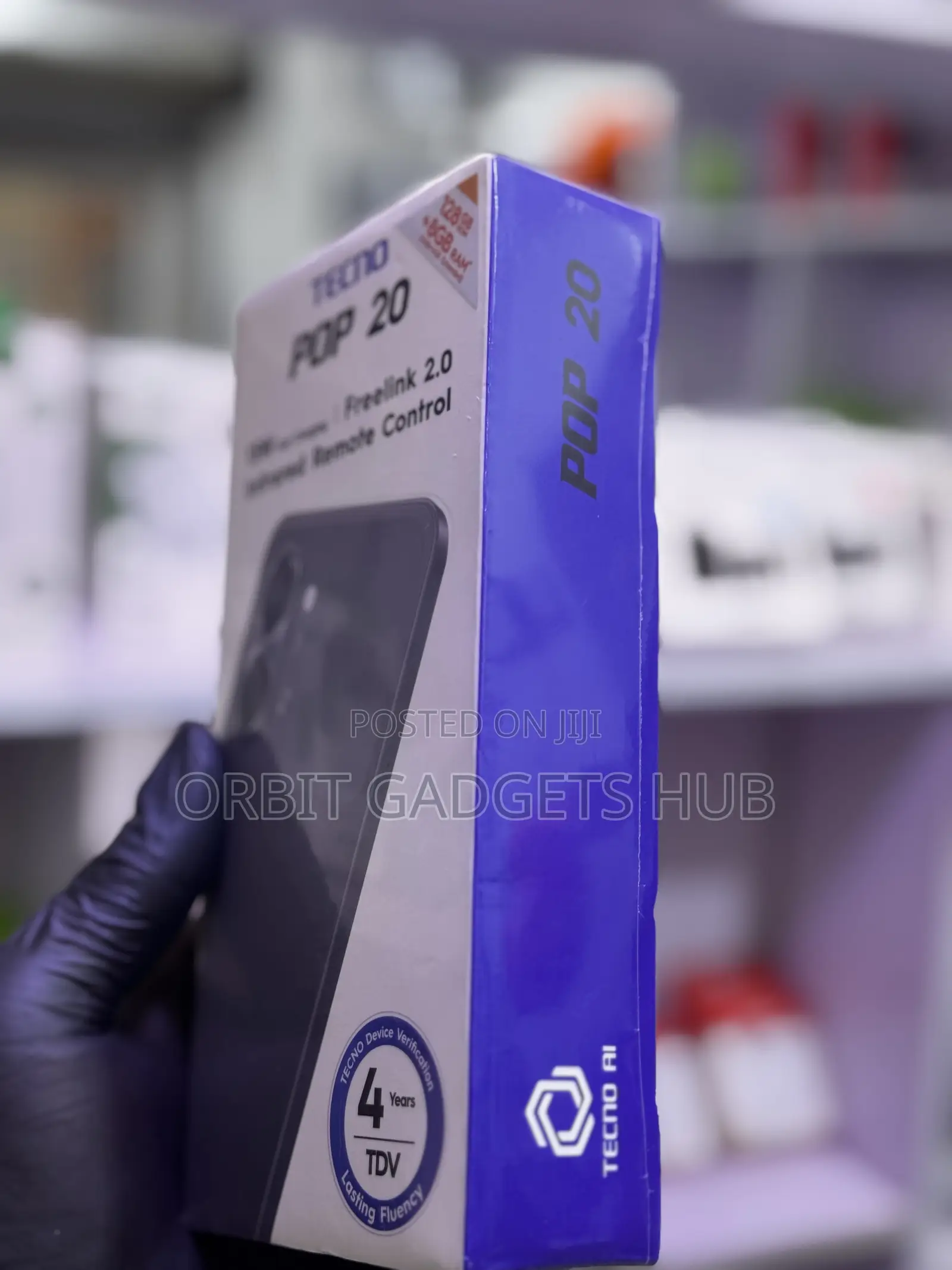 New Tecno Pop 20 128 GB Gray