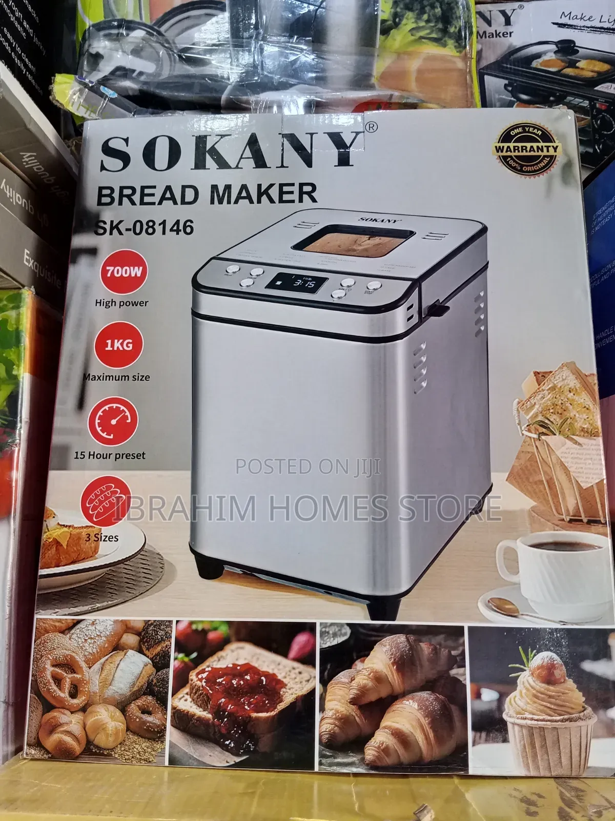 SOKANY SK-08146 Bread Maker