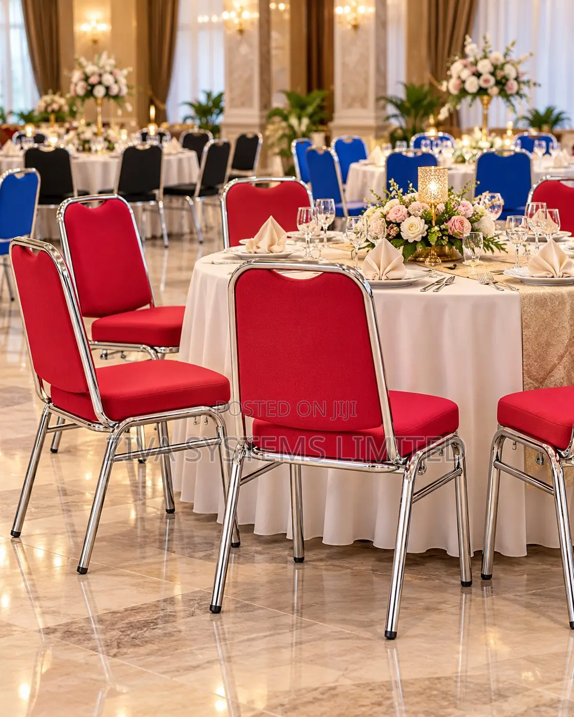 Futura Padded Banquet Chairs for Rent – Events, Weddings & Conferences
