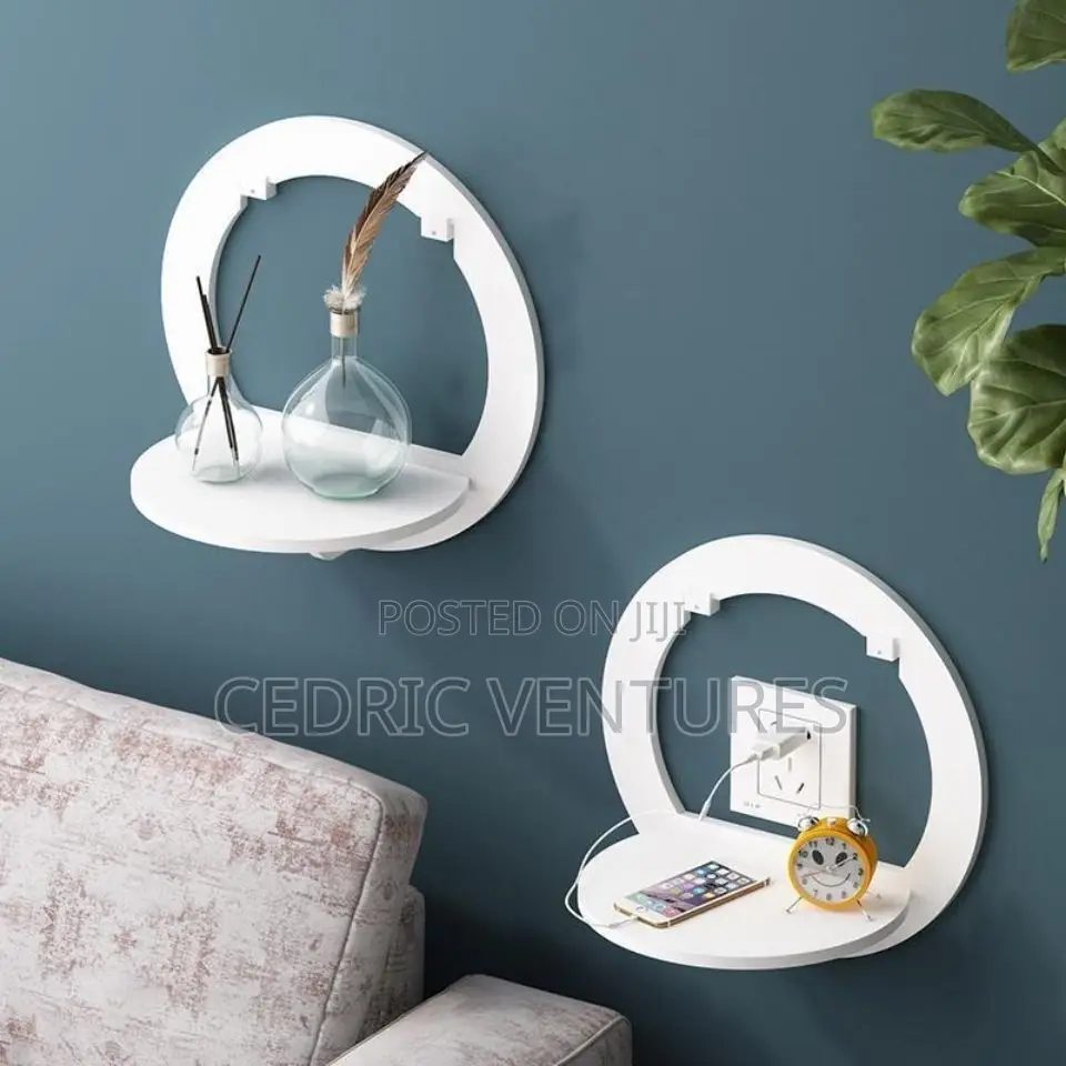 Wall-Mounted Multifunction Hanging Storage Shelf - 1pcRack