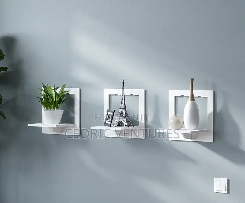 Wall-Mounted Multifunction Hanging Storage Shelf - 1pcRack