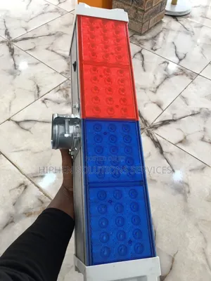 Solar-Powered Police Patrol Area Light