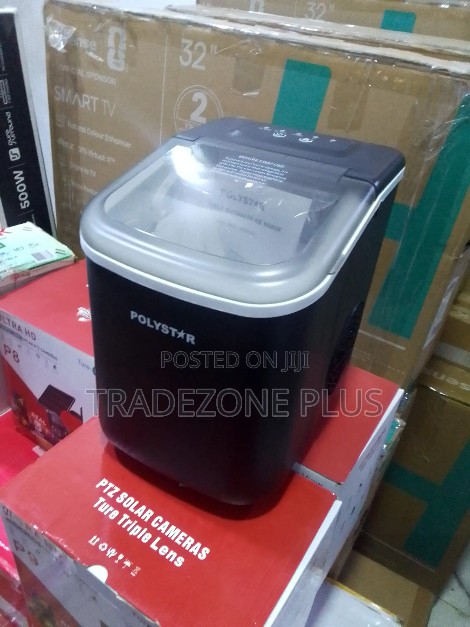 15kg Polystar Ice Cube Maker for Home and Office