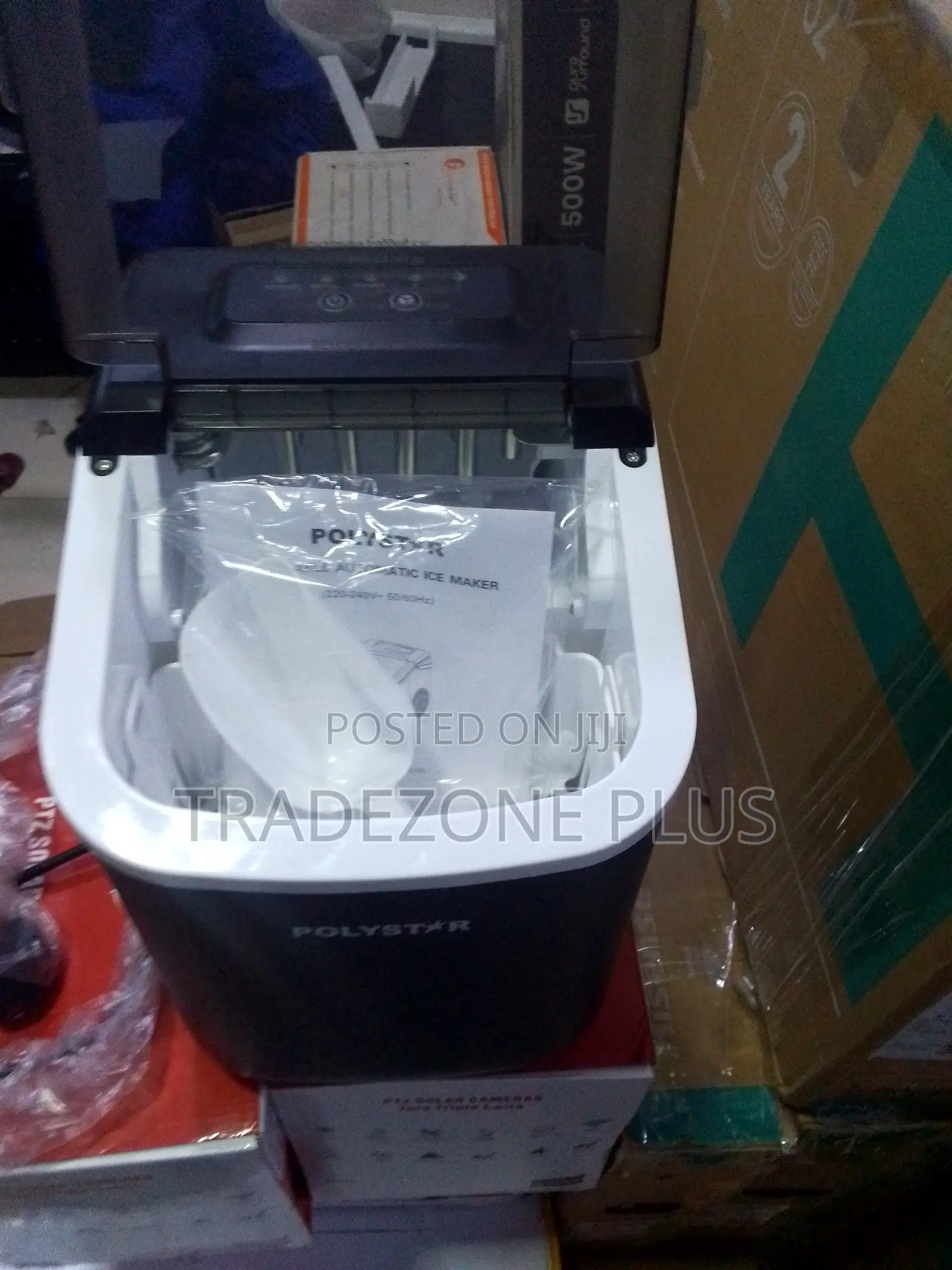 15kg Polystar Ice Cube Maker for Home and Office